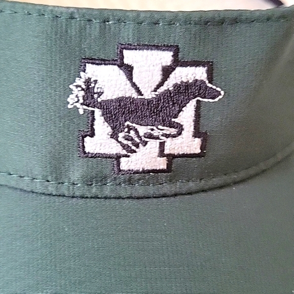 Green Mustangs The Game Visor - Picture 2 of 6